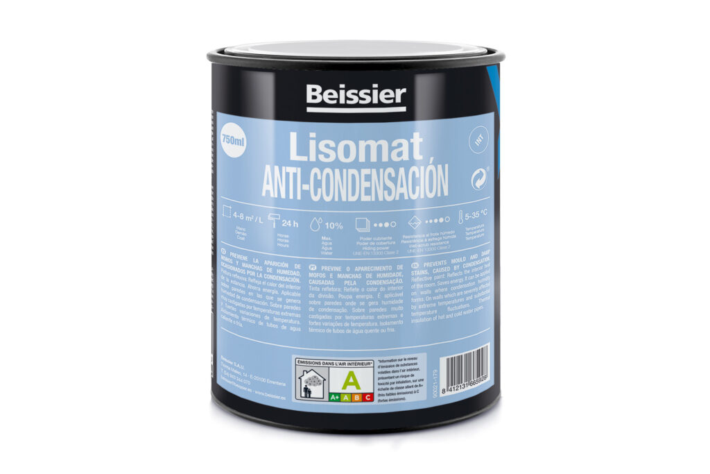 BEISSIER LISOMAT PINTURA ANTI- CONDENSACION BLANCO 750ML$$$