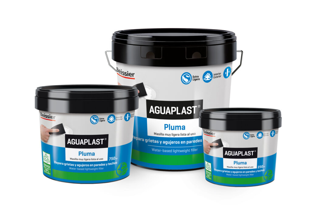 AGUAPLAST PLUMA PASTA TARRO 750 ML