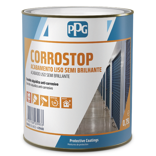 DYRUP CORROSTOP LISO BRILLANTE AZUL OSCURO 5L $$