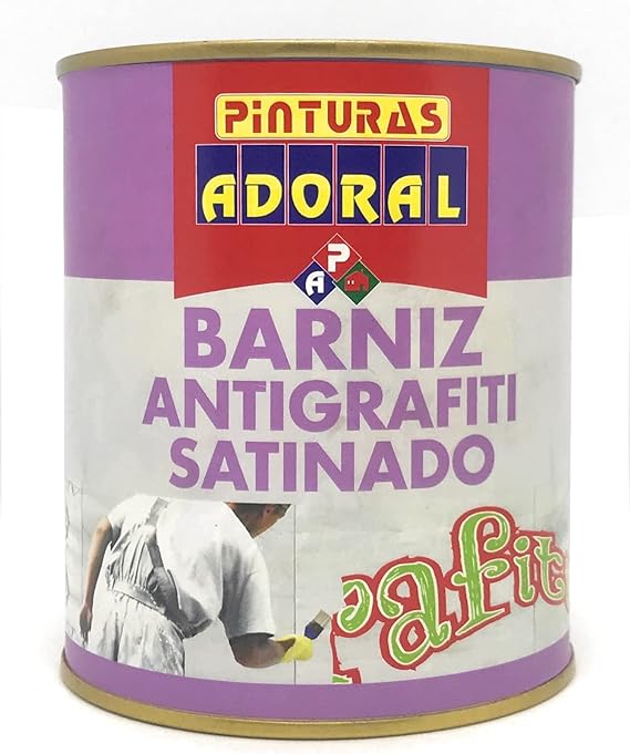 ADORAL BARNIZ ANTIGRAFITI SATINADO 750ML
